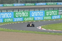 Red Bull's Max Verstappen during a practice session for the Japanese Grand Prix. Saudi Aramco has perhaps the most visible presence among fossil fuel giants at Formula One races as one of the series' top sponsors. | Dan Orlowitz