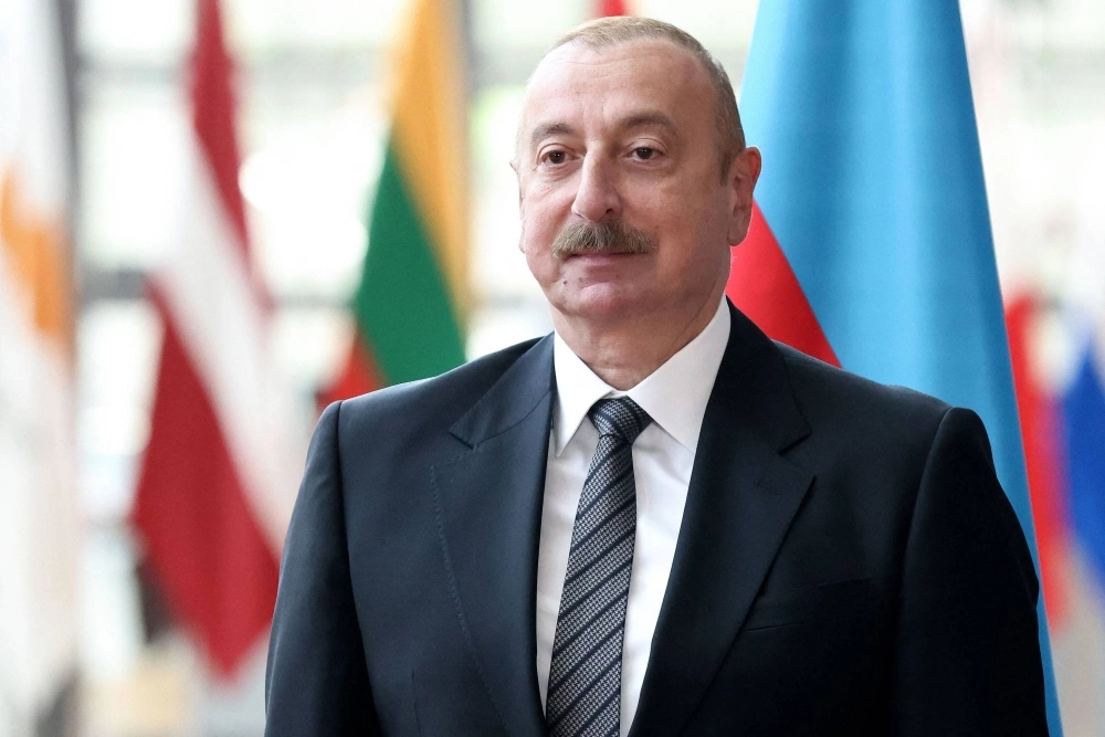 Azerbaijan President Ilham Aliyev prior to a meeting in Brussels on May 14 Azerbaijan President Ilham Aliyev prior to a meeting in Brussels on May 14