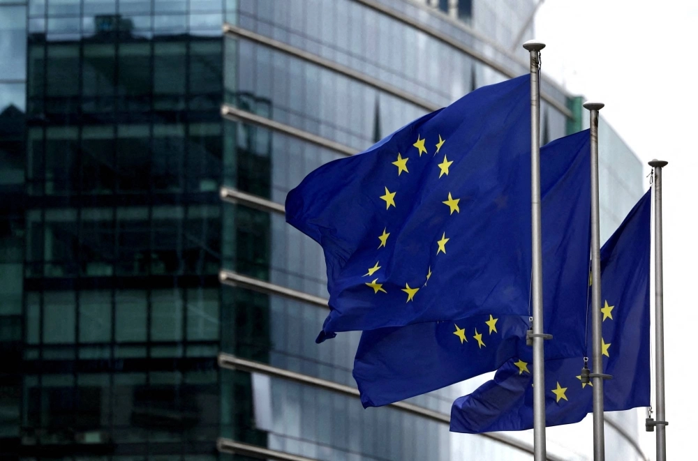European Union flags fly outside the European Commission headquarters in Brussels. European nations have been dealing with a range of geoeconomic changes. European Union flags fly outside the European Commission headquarters in Brussels. European nations have been dealing with a range of geoeconomic changes.