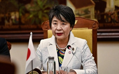 Foreign Minister Yoko Kamikawa has called for a halt in the fighting in Gaza for humanitarian purposes.  Foreign Minister Yoko Kamikawa has called for a halt in the fighting in Gaza for humanitarian purposes.