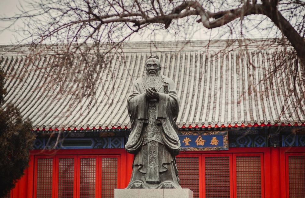 A sculpture of Confucius at the Temple of Confucius in Beijing. A new report has found that almost all of the China-funded Confucius Institutes in the U.S. have closed, showing how far ties between Beijing and Washington have soured. A sculpture of Confucius at the Temple of Confucius in Beijing. A new report has found that almost all of the China-funded Confucius Institutes in the U.S. have closed, showing how far ties between Beijing and Washington have soured.