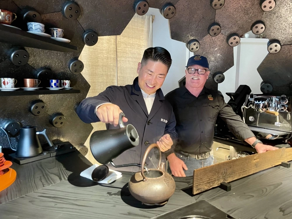 Hidenori Izaki, one-time winner of the World Barista Championship, brings coffee to new heights at Cokuun. Hidenori Izaki, one-time winner of the World Barista Championship, brings coffee to new heights at Cokuun.