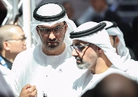 Sultan Al Jaber, the COP28 president and CEO of Abu Dhabi National Oil Co., at the Abu Dhabi International Petroleum Exhibition and Conference in October | Bloomberg