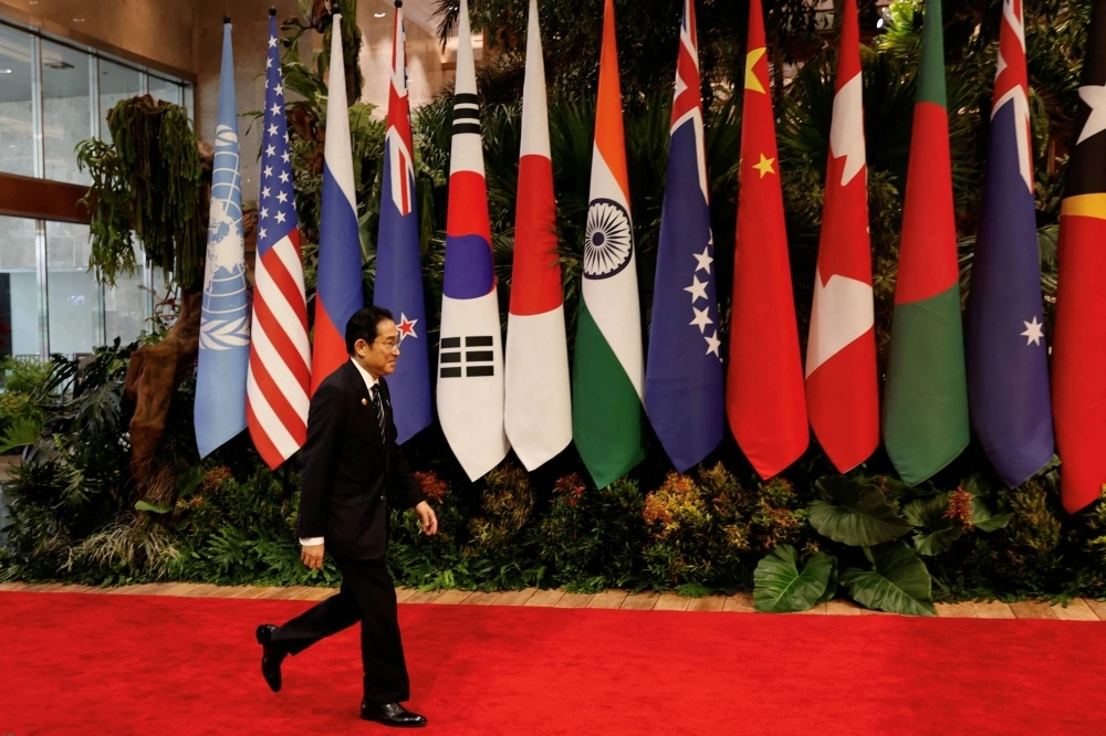 Prime Minster Fumio Kishida arrives for the ASEAN-Japan Summit in Jakarta in September. Kishida is set to host ASEAN leaders for an energy transition summit later in December.  Prime Minster Fumio Kishida arrives for the ASEAN-Japan Summit in Jakarta in September. Kishida is set to host ASEAN leaders for an energy transition summit later in December.