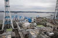 JERA's Hekinan thermal power station in Aichi Prefecture in 2021, where plans are in place to co-fire coal with ammonia.  | Reuters