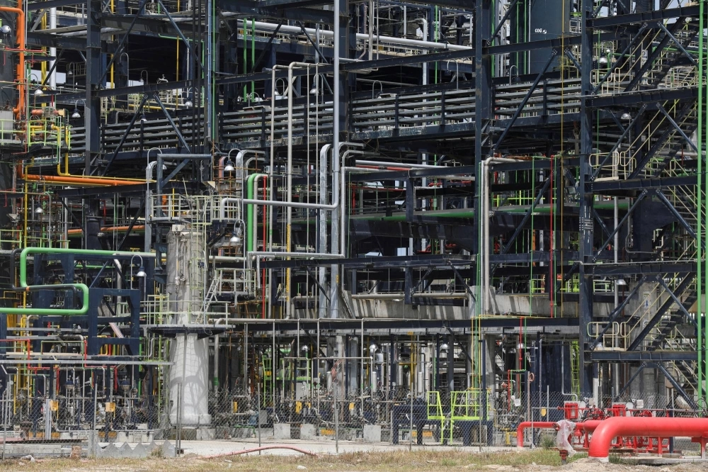 The newly commissioned Dangote petroleum refinery in Ibeju-Lekki, Lagos, Nigeria, in May 2023. Nigeria, one of Africa's biggest oil producers, is also a country with an energy-transition plan. The newly commissioned Dangote petroleum refinery in Ibeju-Lekki, Lagos, Nigeria, in May 2023. Nigeria, one of Africa's biggest oil producers, is also a country with an energy-transition plan.