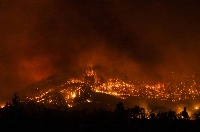 Scientists discovered what they described as widespread and dangerous levels of toxic chromium in areas of Northern California severely burned by wildfires in 2019 and 2020. | Bloomberg