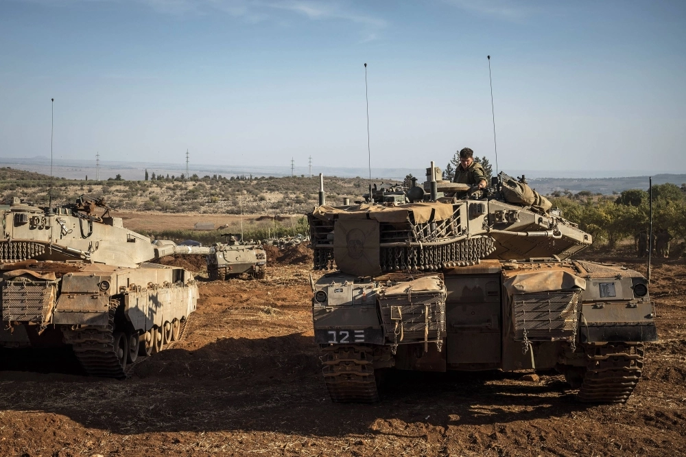 Israeli soldiers during tank drills in northern Israel in October. Washington wants Israel to end its large-scale ground campaign in the Gaza Strip around the end of the year and transition to a more targeted phase in its war against Hamas. Israeli soldiers during tank drills in northern Israel in October. Washington wants Israel to end its large-scale ground campaign in the Gaza Strip around the end of the year and transition to a more targeted phase in its war against Hamas.