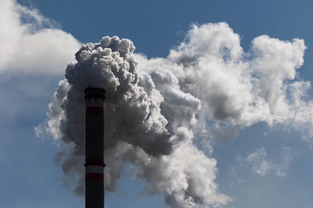 Smoke and water vapor rises from the Ulaanbaatar Thermal Power Plant No. 4 combined heating and power plant in Ulaanbaatar, Mongolia, in March. Smoke and water vapor rises from the Ulaanbaatar Thermal Power Plant No. 4 combined heating and power plant in Ulaanbaatar, Mongolia, in March.