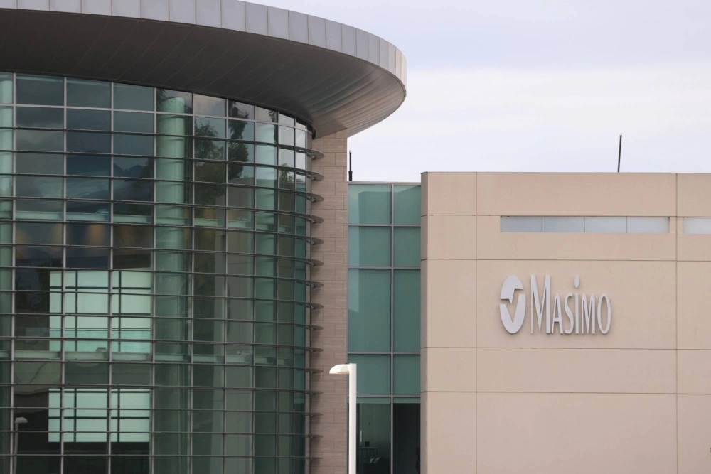 Masimo's headquarters in Irvine, California. The U.S. International Trade Commission ruled earlier this year that the Apple Watch violates two Masimo patents related to blood-oxygen sensing and imposed an import ban on the Ultra 2 and Series 9 models. Masimo's headquarters in Irvine, California. The U.S. International Trade Commission ruled earlier this year that the Apple Watch violates two Masimo patents related to blood-oxygen sensing and imposed an import ban on the Ultra 2 and Series 9 models.