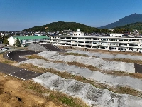 The Tsukuba Gate Park was created at an abandoned school. | Tsukuba