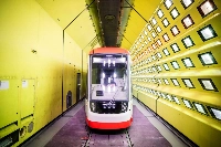 Sun simulation at the Rail Tec Arsenal facility in Vienna, Austria, on Dec. 15, 2023 | Bloomberg