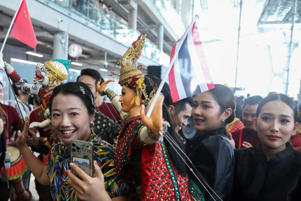 Visa-free access for Chinese tourists to Southeast Asia countries boosted traffic and signaled a robust revival in travel since Beijing lifted strict COVID-19 restrictions in early 2023 that had all but shut China's borders for three years. Visa-free access for Chinese tourists to Southeast Asia countries boosted traffic and signaled a robust revival in travel since Beijing lifted strict COVID-19 restrictions in early 2023 that had all but shut China's borders for three years.