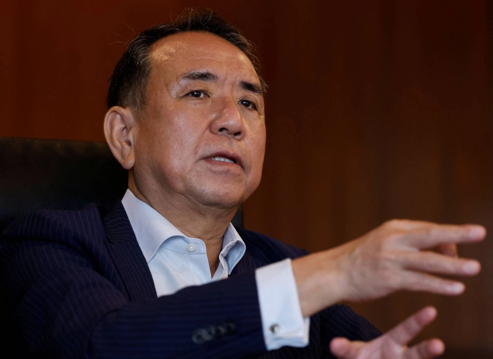 Asahi Group Holdings chief executive Atsushi Katsuki Asahi Group Holdings chief executive Atsushi Katsuki