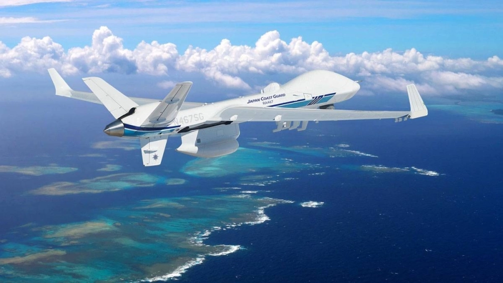 Already in service with the Japan Coast Guard, the MQ-9B SeaGuardian is also being tested by the Maritime Self-Defense Force as the service considers adopting the UAV to replace manned aircraft for maritime surveillance and reconnaissance missions. Already in service with the Japan Coast Guard, the MQ-9B SeaGuardian is also being tested by the Maritime Self-Defense Force as the service considers adopting the UAV to replace manned aircraft for maritime surveillance and reconnaissance missions.