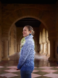 Rebecca Grekin, a Ph.D. candidate, on the Stanford University campus on Dec. 18. | Damon Casarez / The New York Times