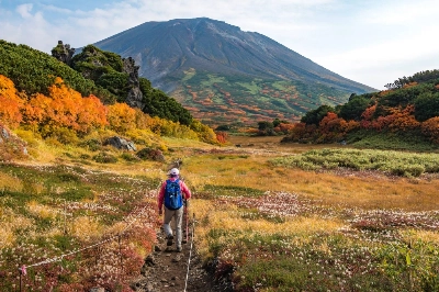 A hiker walks toward Asahidake in Hokkaido. The health and environmental issues around PFAS could be a particular problem for Japan, which boasts a number of globally renowned outdoor brands and related suppliers. A hiker walks toward Asahidake in Hokkaido. The health and environmental issues around PFAS could be a particular problem for Japan, which boasts a number of globally renowned outdoor brands and related suppliers.