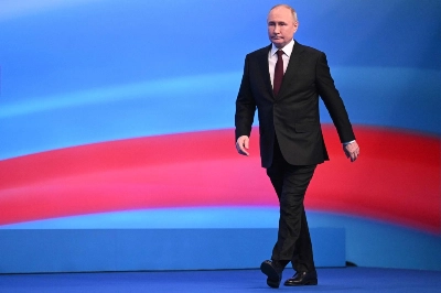Russian President Vladimir Putin is extending his nearly quarter-century rule into a fifth term at a time when his troops are on the offensive in Ukraine. Russian President Vladimir Putin is extending his nearly quarter-century rule into a fifth term at a time when his troops are on the offensive in Ukraine.