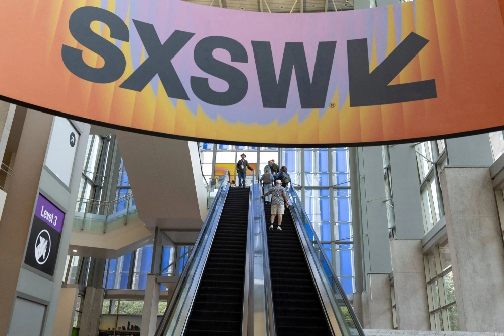 The annual South by Southwest Conference (SXSW) in Austin, Texas, was held on Saturday. The annual South by Southwest Conference (SXSW) in Austin, Texas, was held on Saturday.