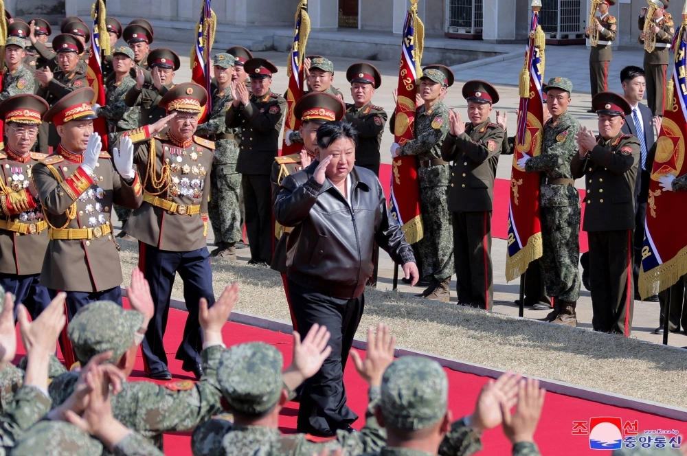 Kim inspects a tank unit of the Korean People's Army, in this handout picture obtained by Reuters on March 25. The North Korean leader has already shown he has a long-term plan for his family to continue to rule the nation his grandfather founded in 1948, signaling that his daughter could take the reins of power decades from now. Kim inspects a tank unit of the Korean People's Army, in this handout picture obtained by Reuters on March 25. The North Korean leader has already shown he has a long-term plan for his family to continue to rule the nation his grandfather founded in 1948, signaling that his daughter could take the reins of power decades from now.