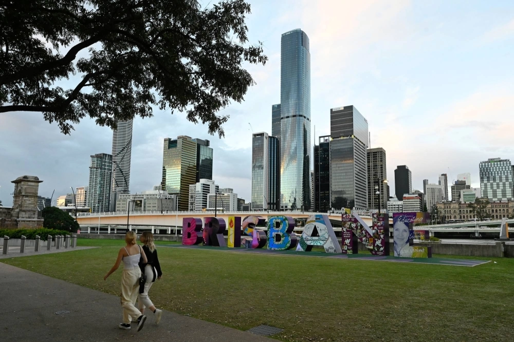 The Brisbane skyline in 2021 The Brisbane skyline in 2021