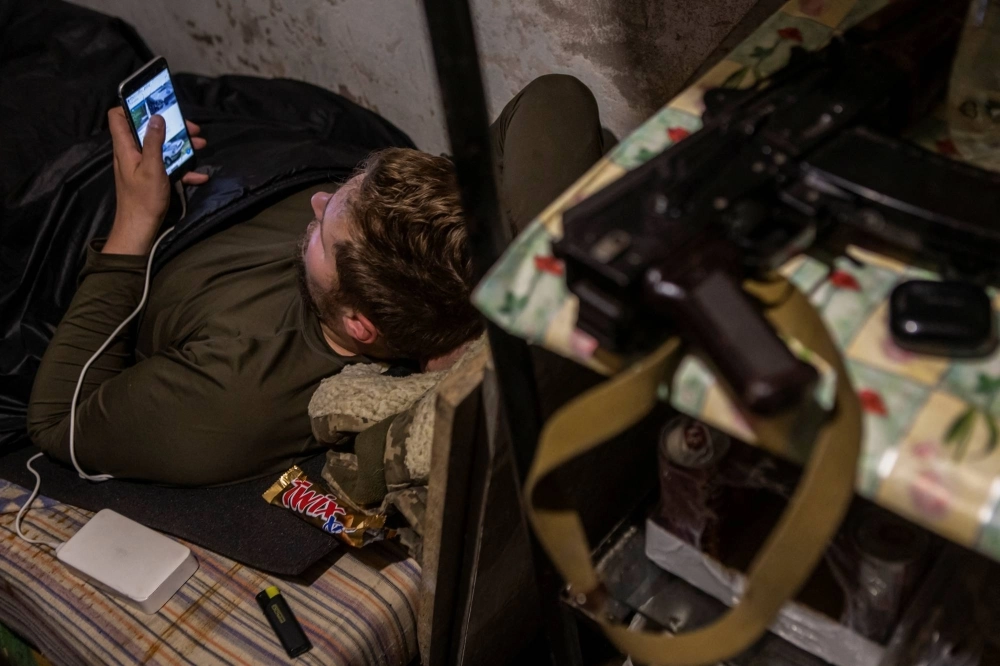 A petition filed by a Ukrainian serviceman pointed to the dangers of troops — often whiling away long hours outside of combat — spending chunks of their monthly wage on online gambling platforms on the mobile phones. A petition filed by a Ukrainian serviceman pointed to the dangers of troops — often whiling away long hours outside of combat — spending chunks of their monthly wage on online gambling platforms on the mobile phones.