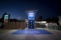 Drivers in California’s Marin County rely on a single hydrogen fueling station. | Bloomberg