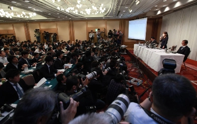 Haruko Obokata speaks to reporters in the city of Osaka in 2014. Ten years after the STAP scandal, structural problems that led to the scandal persist, leaving ample room for researchers to tamper with research data, experts say. Haruko Obokata speaks to reporters in the city of Osaka in 2014. Ten years after the STAP scandal, structural problems that led to the scandal persist, leaving ample room for researchers to tamper with research data, experts say.