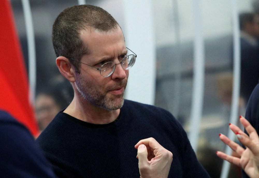 D.B. Weiss, co-creator of the Netflix sci-fi drama series "3 Body Problem," is interviewed in Las Vegas, in January.  Some Chinese viewers have expressed disappointment with the adaptation's departure from the original source material. D.B. Weiss, co-creator of the Netflix sci-fi drama series "3 Body Problem," is interviewed in Las Vegas, in January.  Some Chinese viewers have expressed disappointment with the adaptation's departure from the original source material.