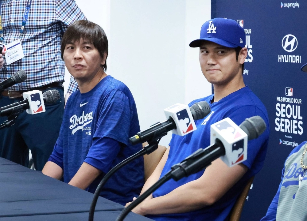 Ippei Mizuhara, the 39-year-old former interpreter for Japanese baseball star Shohei Ohtani, was ordered released on $25,000 bond after his first court appearance to face a bank fraud charge accusing him of stealing $16 million from the Los Angeles Dodgers star to cover illegal gambling expenses. Ippei Mizuhara, the 39-year-old former interpreter for Japanese baseball star Shohei Ohtani, was ordered released on $25,000 bond after his first court appearance to face a bank fraud charge accusing him of stealing $16 million from the Los Angeles Dodgers star to cover illegal gambling expenses.