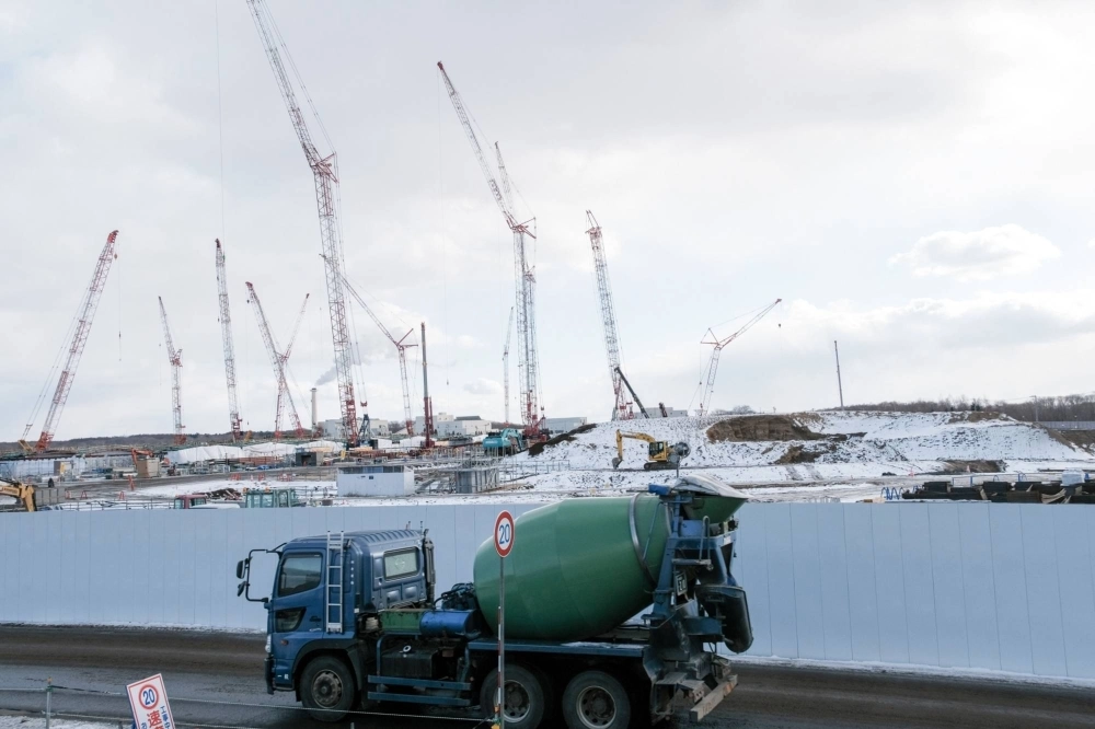 Rapidus' semiconductor foundry construction site in Hokkaido Rapidus' semiconductor foundry construction site in Hokkaido