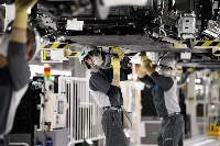 Some analysts say machinery orders are on track for a recovery as core machinery orders rose 7.7% in February from the previous month. | Bloomberg