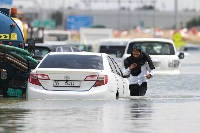 Dubai and the UAE more broadly were unprepared for such a large amount of water falling over such a short period. | Bloomberg