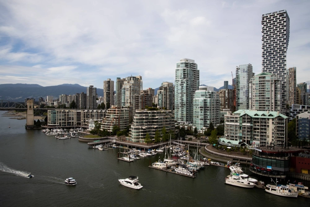 The False Creek development in Vancouver The False Creek development in Vancouver