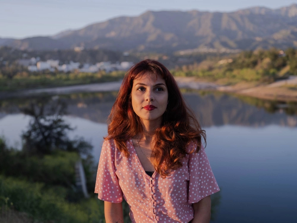 Raissa Estrela, an astrophysicist at NASA’s Jet Propulsion Laboratory, at Hahamongna Watershed Park in Pasadena, California, on April 29. Raissa Estrela, an astrophysicist at NASA’s Jet Propulsion Laboratory, at Hahamongna Watershed Park in Pasadena, California, on April 29.