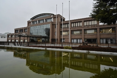 From the outside, the light-brown complex that is Fuchu Prison in western Tokyo could easily be mistaken for a city hall. From the outside, the light-brown complex that is Fuchu Prison in western Tokyo could easily be mistaken for a city hall.