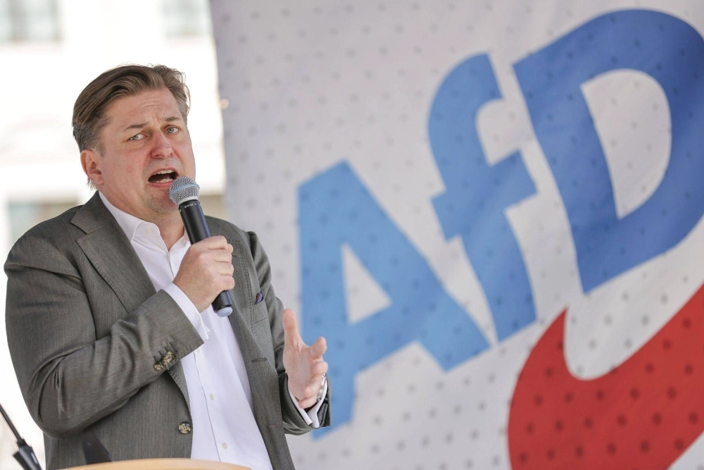 Maximilian Krah from German's far-right Alternative for Germany (AfD) party Maximilian Krah from German's far-right Alternative for Germany (AfD) party
