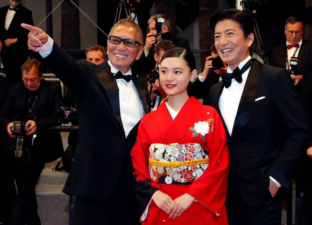 Takashi Miike (front left) is among the big-name directors slated to work with K2 Pictures, a new film production startup that aims to disrupt the Japanese film industry. Takashi Miike (front left) is among the big-name directors slated to work with K2 Pictures, a new film production startup that aims to disrupt the Japanese film industry.