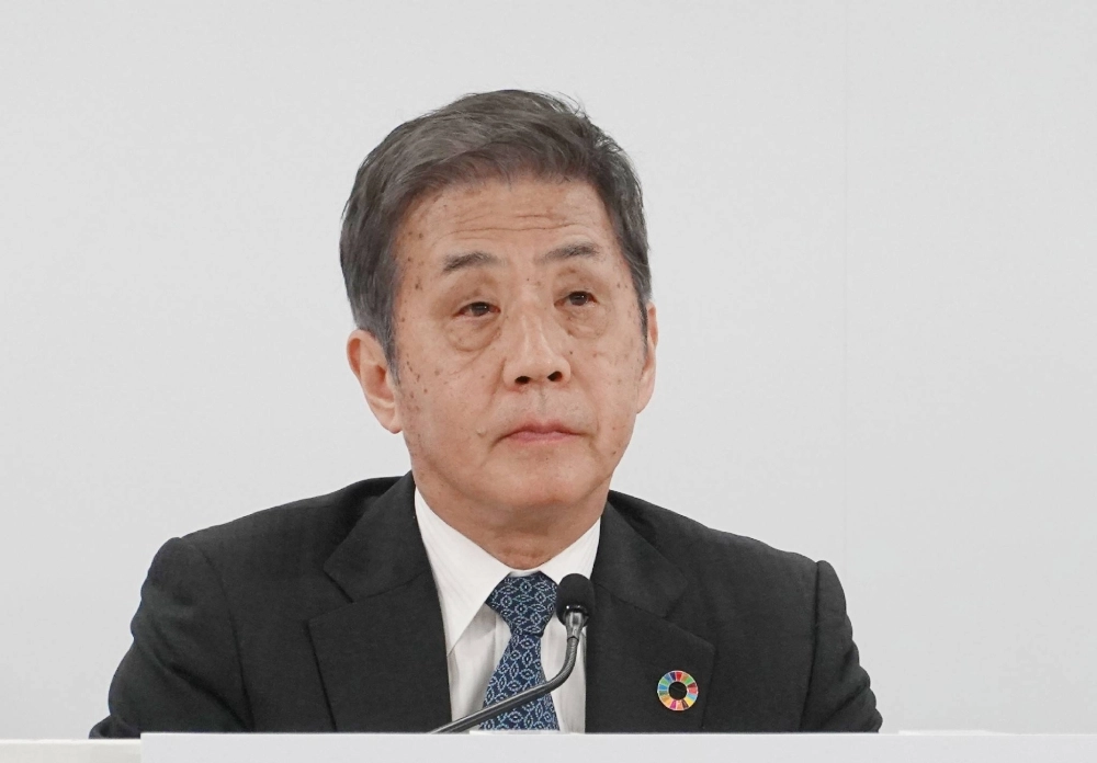 Masanori Katayama, chairman of the Japan Automobile Manufacturers Association, said the association will work with the Japan Auto Parts Industries Association to address the problem of subcontractor bullying. Masanori Katayama, chairman of the Japan Automobile Manufacturers Association, said the association will work with the Japan Auto Parts Industries Association to address the problem of subcontractor bullying.
