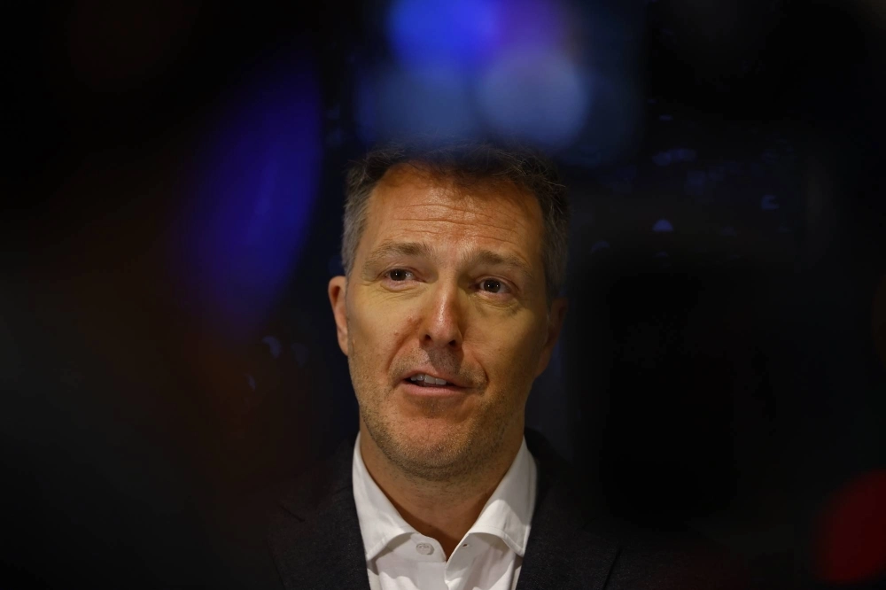 "The era of the monopoly is now definitively over," said A22 CEO Bernd Reichart, seen on Dec. 21, after a ruling in Madrid on Monday regarding opposition to a proposed soccer European Super League. "The era of the monopoly is now definitively over," said A22 CEO Bernd Reichart, seen on Dec. 21, after a ruling in Madrid on Monday regarding opposition to a proposed soccer European Super League.