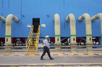 Nawaf Al-Osimy, chief technical officer of the Jazlah Water Desalination plant, which draws vast quantities of water from the Persian Gulf and makes it drinkable, in Jubail, Saudi Arabia, on March 4.  | Iman Al-Dabbagh / The New York Times
