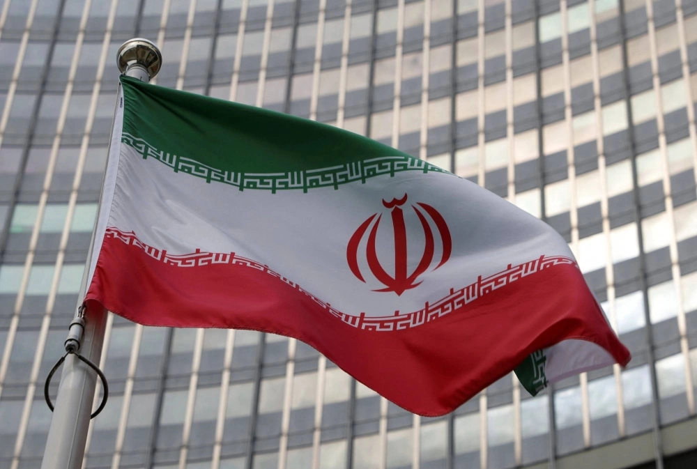 The Iranian flag flutters in front of the International Atomic Energy Agency (IAEA) headquarters in Vienna, Austria, on June 5, 2023. The Iranian flag flutters in front of the International Atomic Energy Agency (IAEA) headquarters in Vienna, Austria, on June 5, 2023.