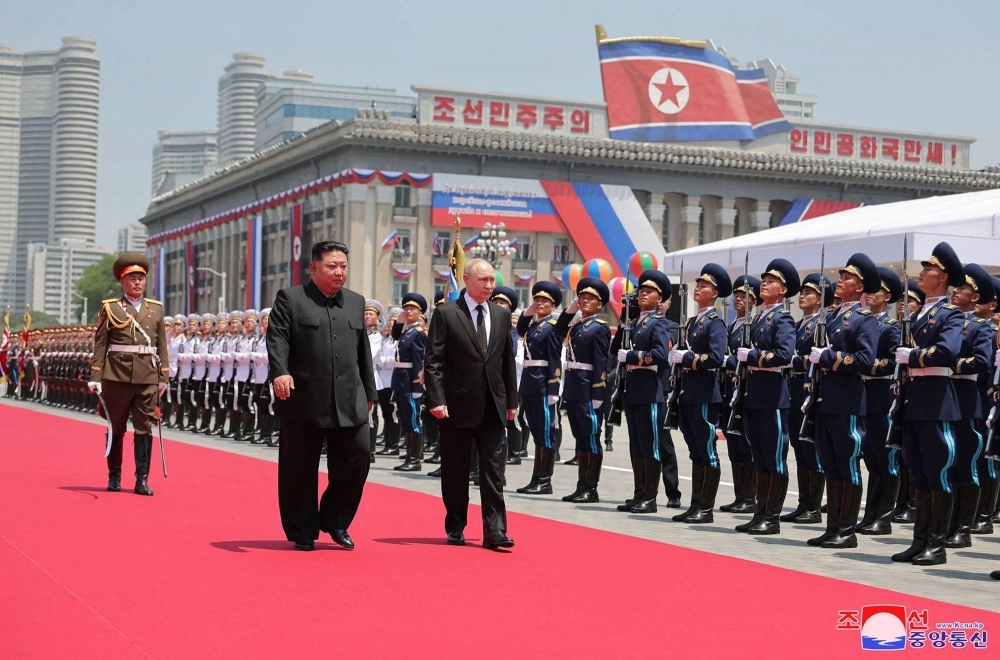 Russian President Vladimir Putin and North Korean leader Kim Jong Un are both international pariahs, struggling to find ways to shore up their increasingly isolated countries. Russian President Vladimir Putin and North Korean leader Kim Jong Un are both international pariahs, struggling to find ways to shore up their increasingly isolated countries.