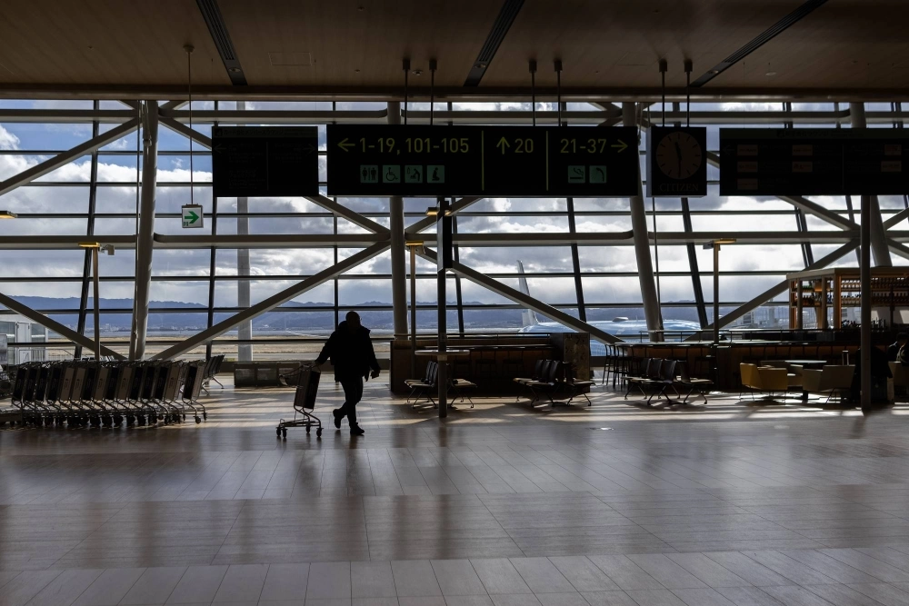 Kansai International Airport in Izumisano, Osaka Prefecture, in December Kansai International Airport in Izumisano, Osaka Prefecture, in December