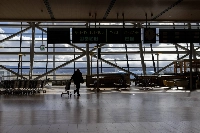 Kansai International Airport in Izumisano, Osaka Prefecture, in December | Bloomberg