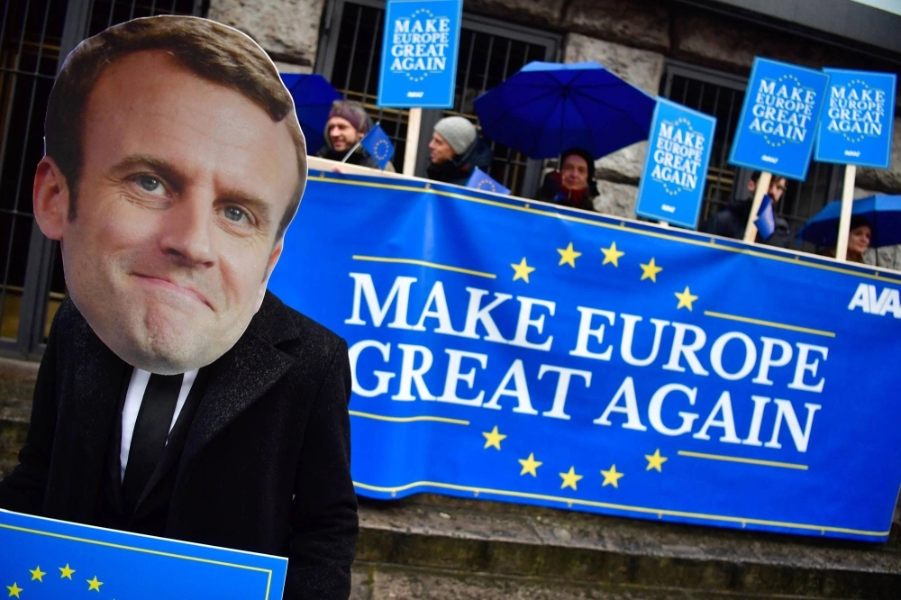 The right-wing slogan “Make Europe Great Again” — a play on Donald Trump’s campaign slogan — is gaining prominence in European politics. The right-wing slogan “Make Europe Great Again” — a play on Donald Trump’s campaign slogan — is gaining prominence in European politics.