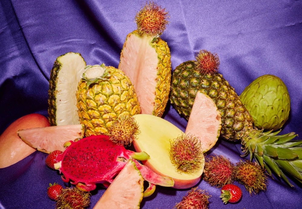 Several examples of rare and expensive fruits at Melissa’s Produce in Los Angeles on May 22.  Several examples of rare and expensive fruits at Melissa’s Produce in Los Angeles on May 22.