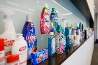 Unilever products on display at the company's headquarters in London | Bloomberg