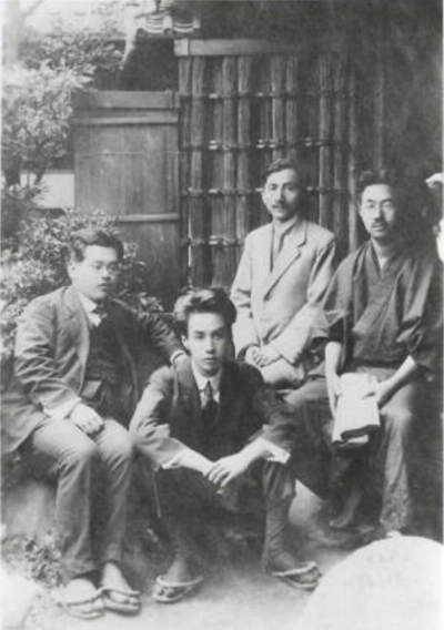 From left: Kan Kikuchi, Ryunosuke Akutagawa, Muto Chozo and Nagami Tokutaro From left: Kan Kikuchi, Ryunosuke Akutagawa, Muto Chozo and Nagami Tokutaro