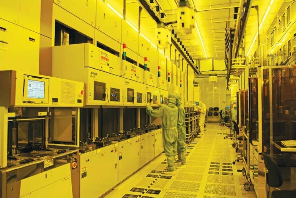 Inside TSMC’s plant in Taiwan. Chip plants, with rows of advanced equipment, require massive amounts of electricity. Inside TSMC’s plant in Taiwan. Chip plants, with rows of advanced equipment, require massive amounts of electricity.